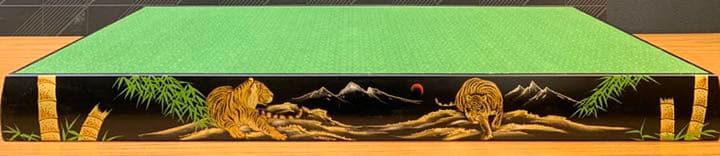 飾り台　虎柄　85×44 布張り　台　五月人形