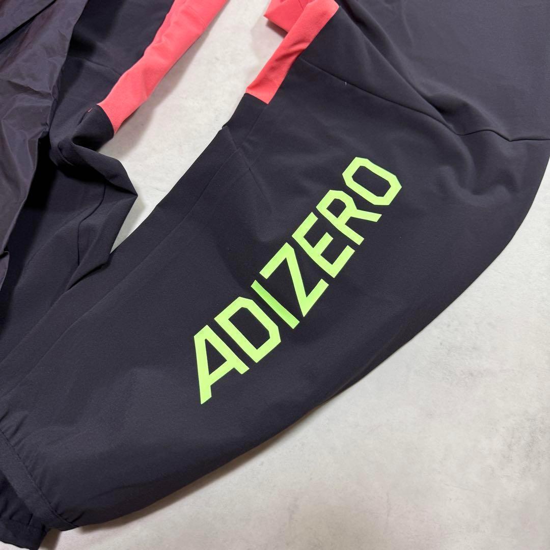 新品 Lsize アディダス アディゼロ 上下セットアップ ジャケット パンツ