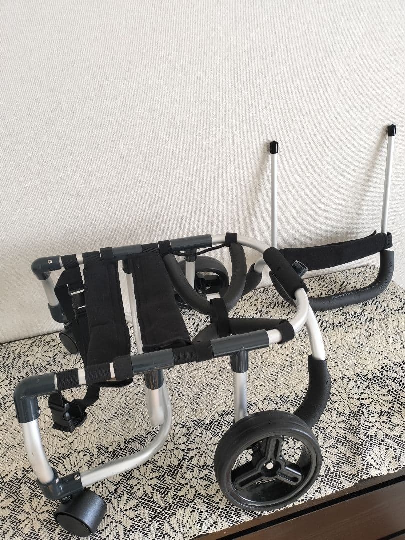 犬用 歩行器 アルミ製 超軽量 顎乗せ付き フレブル、柴犬