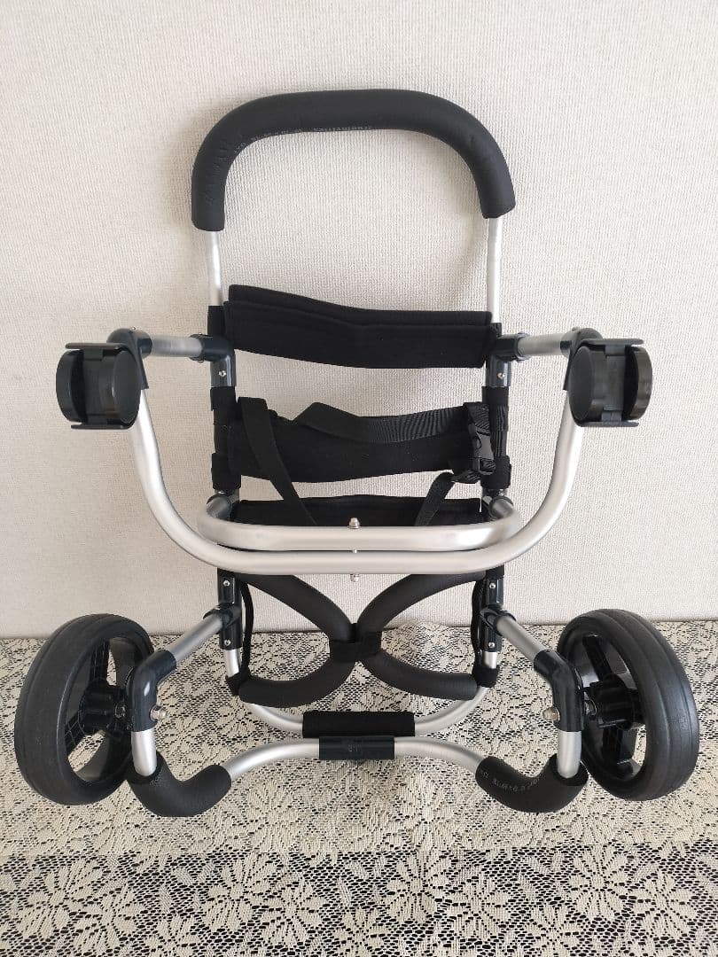 犬用 歩行器 アルミ製 超軽量 顎乗せ付き フレブル、柴犬