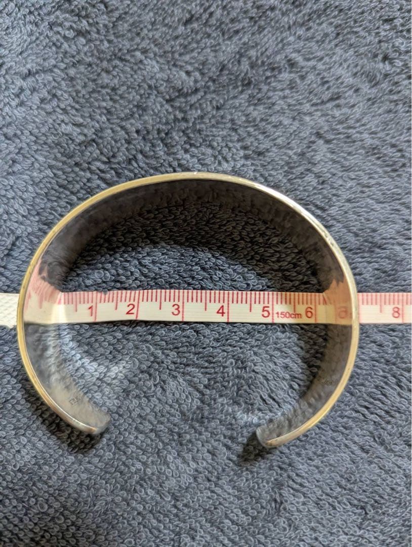 インディアンジュエリー　バングル　ホピ族　ワズワース