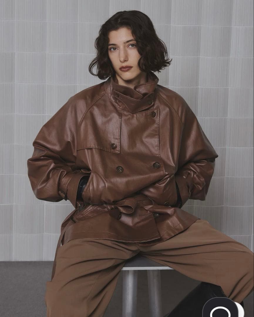 Ameri★正規品DADDY MIDI TRENCH COAT ノベルティ付