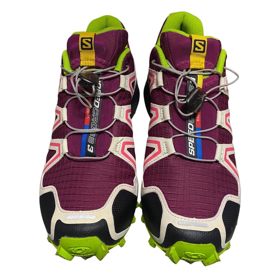 SALOMON サロモン　24cm Speedcross 3﻿ スニーカー 紫色
