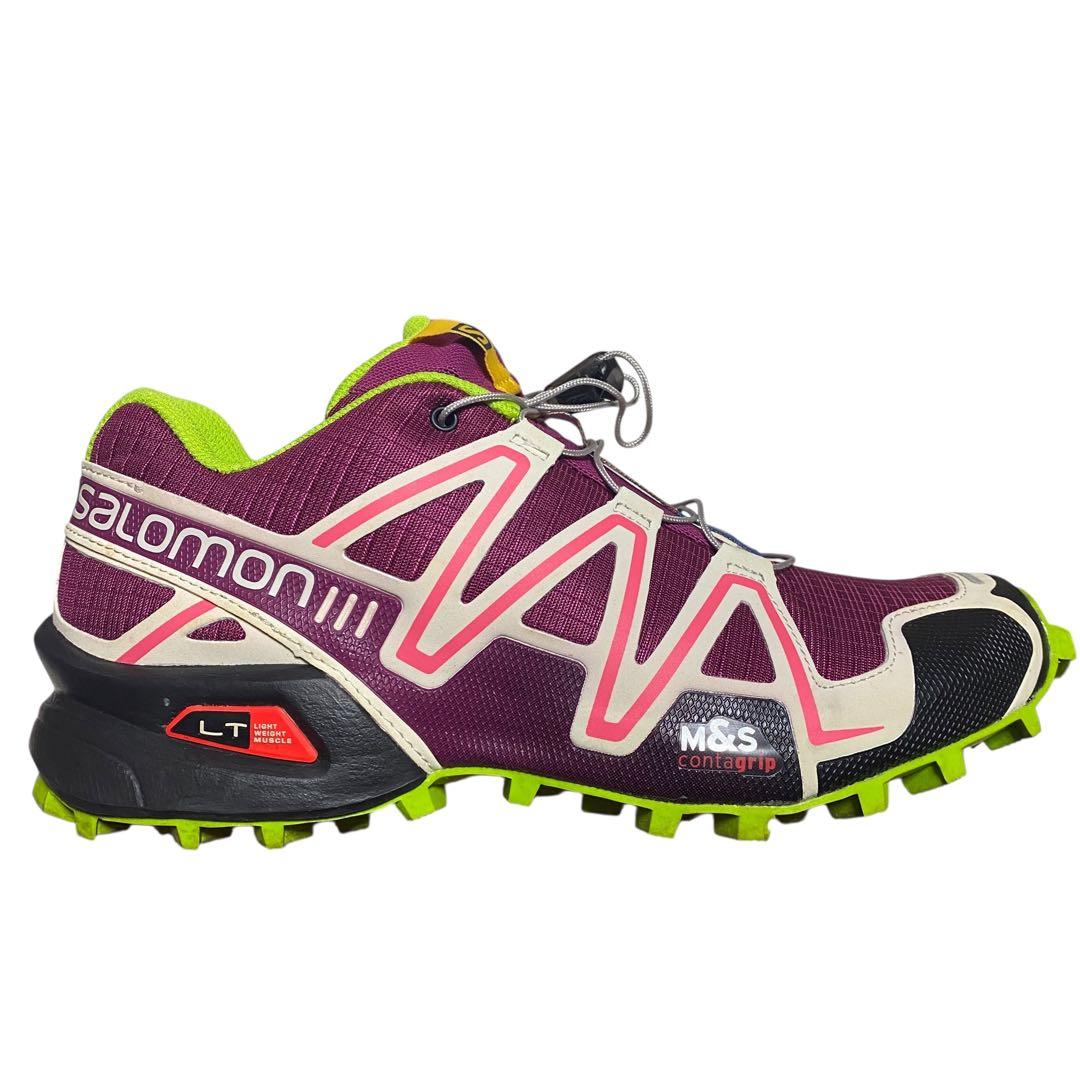 SALOMON サロモン　24cm Speedcross 3﻿ スニーカー 紫色