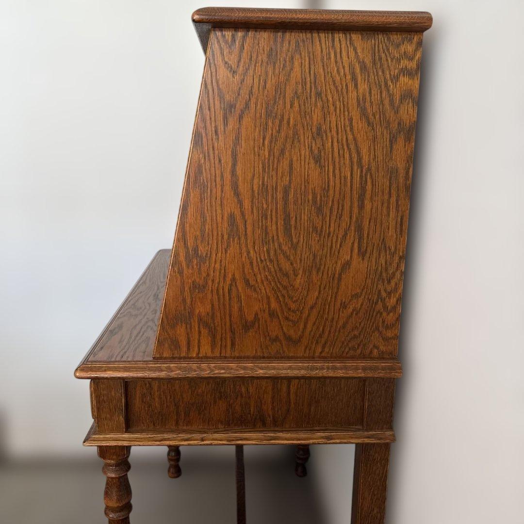 オーク材クラシックデスク