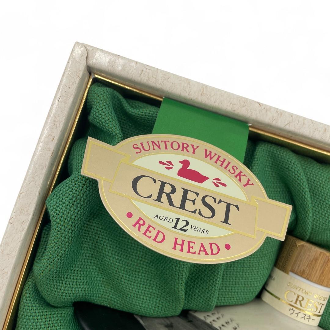 【未開栓】サントリー CREST 12 RED HEAD 700ml