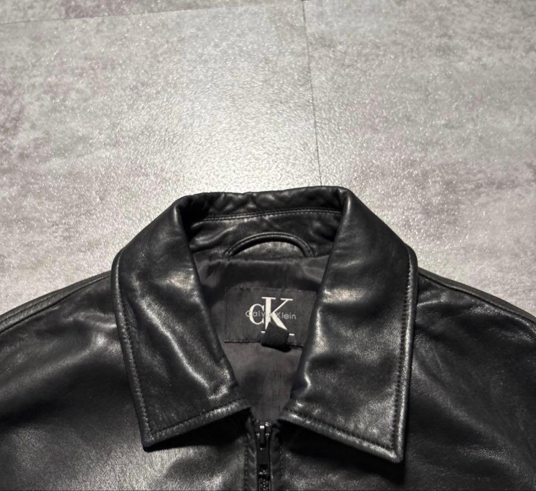 ジャケット・アウター 90s   short leather bomber jk