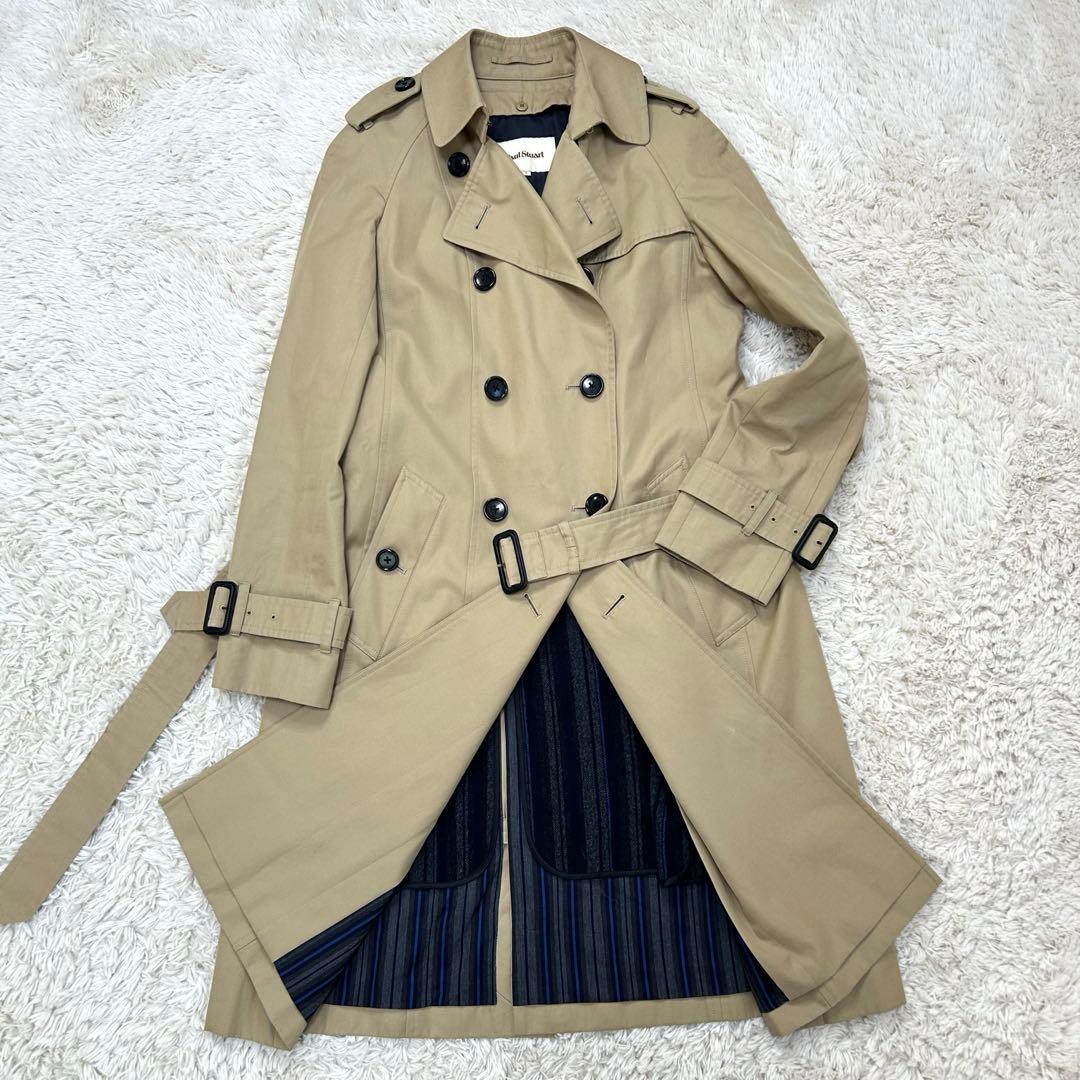 美品✨ポールスチュアート トレンチコート ロング ライナー付 ベージュ 3way