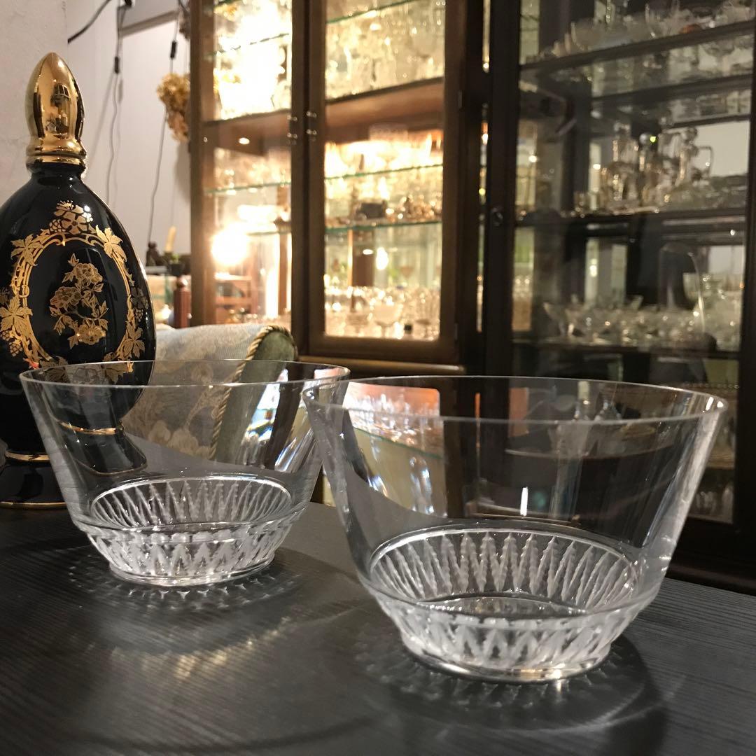 希少ラリックLaliqueシャンピニーChampigny★クリスタルサラダボウル
