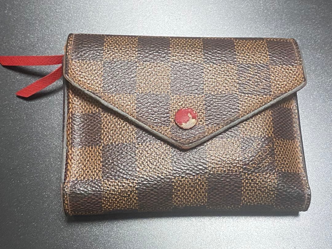 ダミエ ルイヴィトン ポルトフォイユ ヴィクトリーヌ 財布