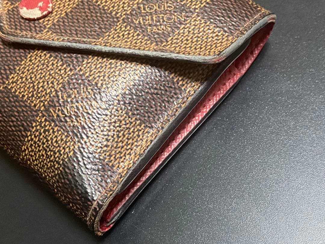 ダミエ ルイヴィトン ポルトフォイユ ヴィクトリーヌ 財布