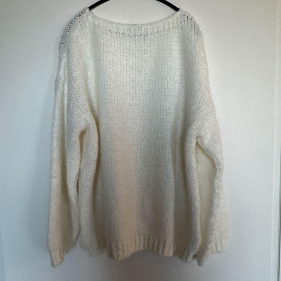 トリコットジーンマルク SLOBE別注 PO KNIT ホワイト