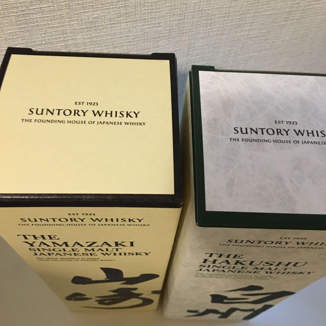 サントリー 山崎 シングルモルト ウイスキー 43度 700ml 山崎　白州