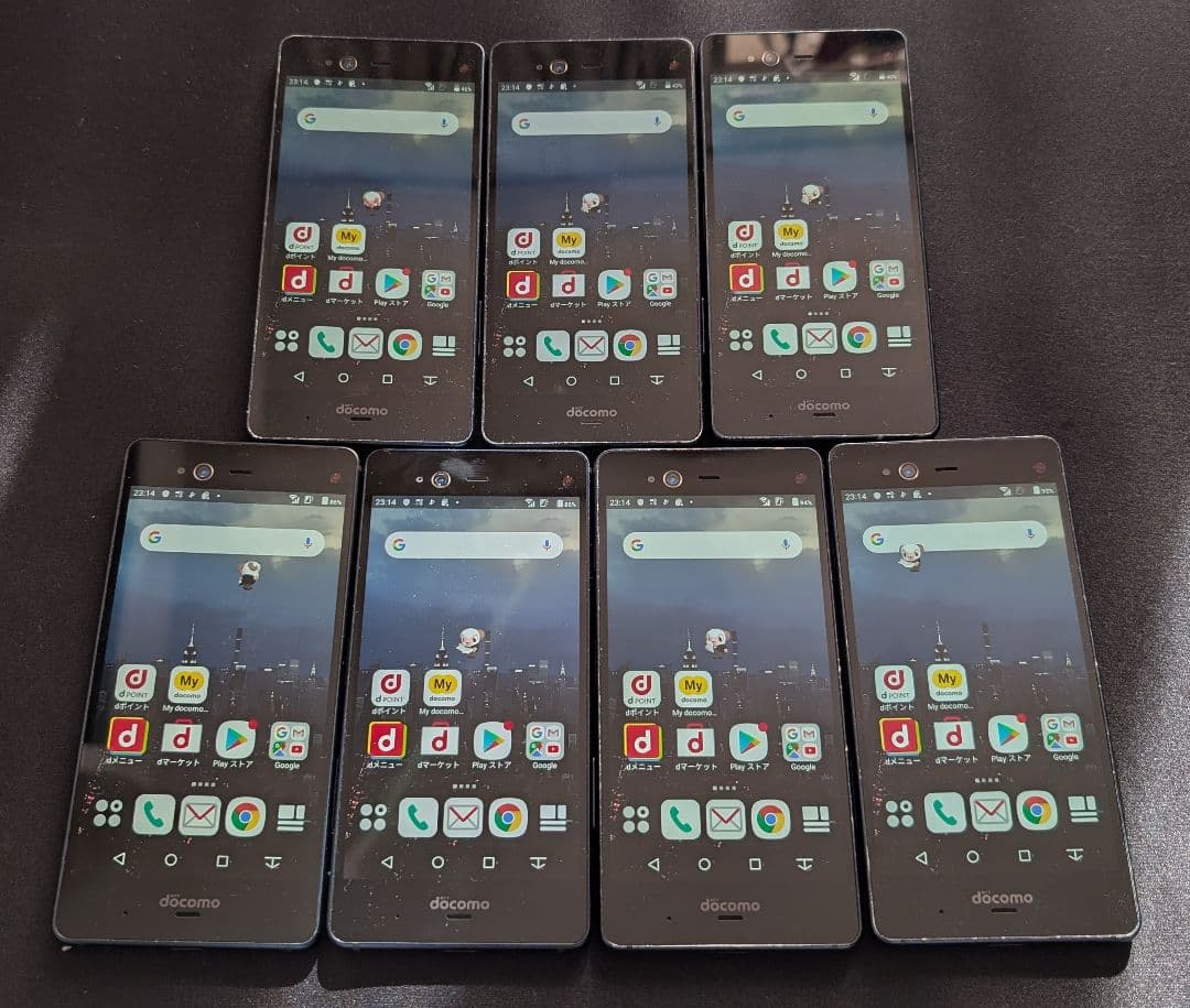 【中古】富士通 arrows NX F-01K 7台セット（その７）