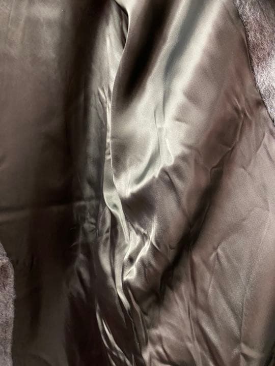 Vintage アルパカシャギーロングコート