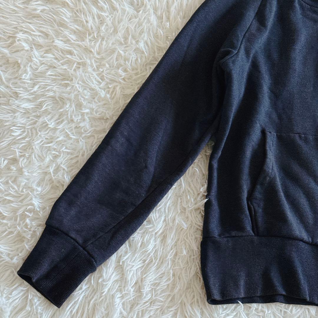 フレッドペリー フルジップパーカー 胸元ロゴ刺繍入り メンズLサイズ ネイビー