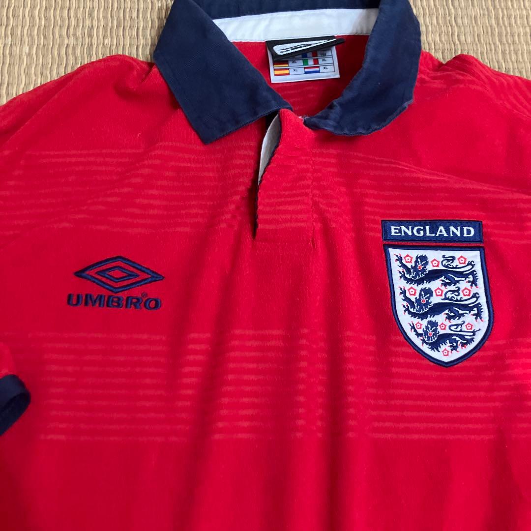 激レア90s イングランド代表 タオルユニフォーム 美品