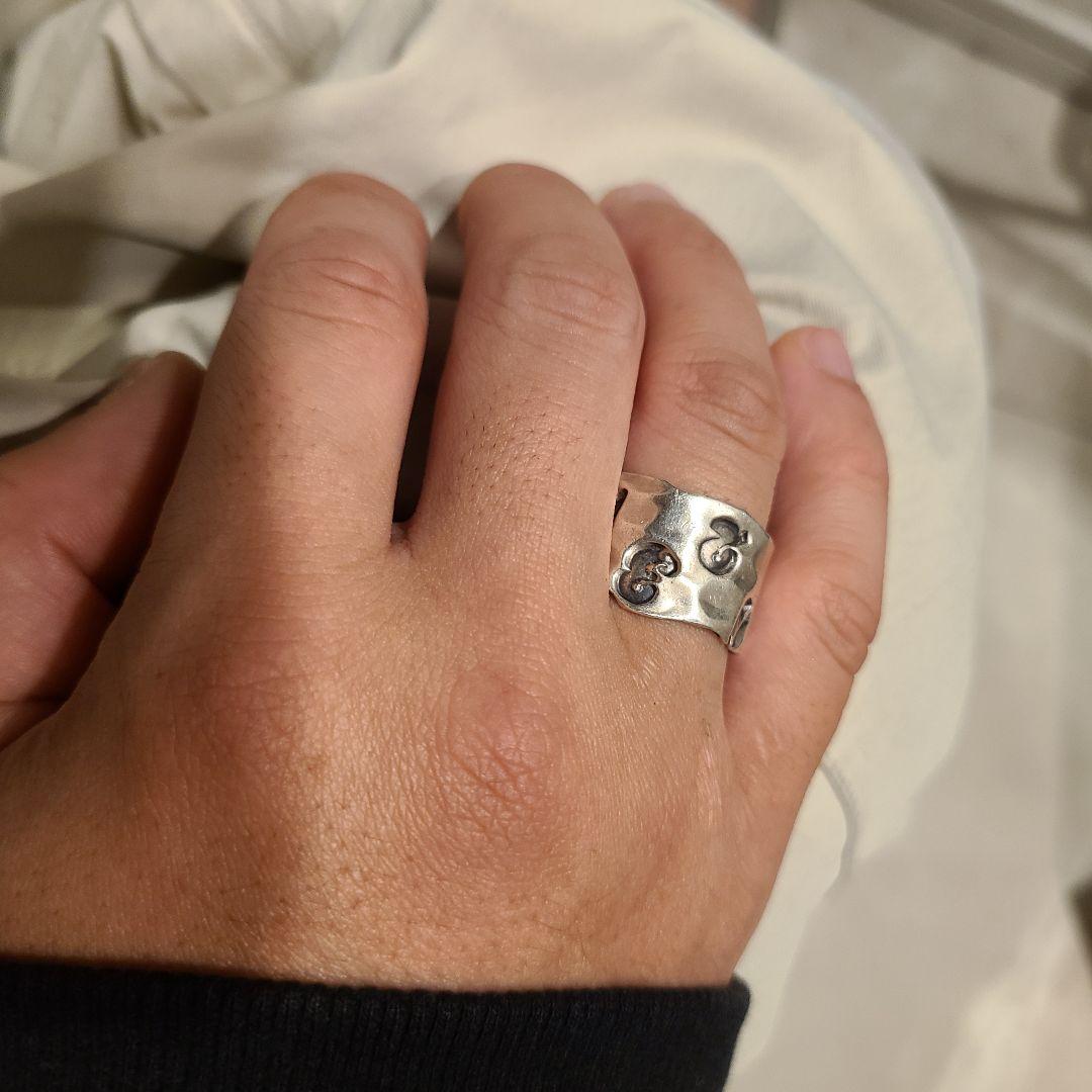 【ヴィンテージ❗️】シルバー ×数字デザイン×メキシカンジュエリーリング