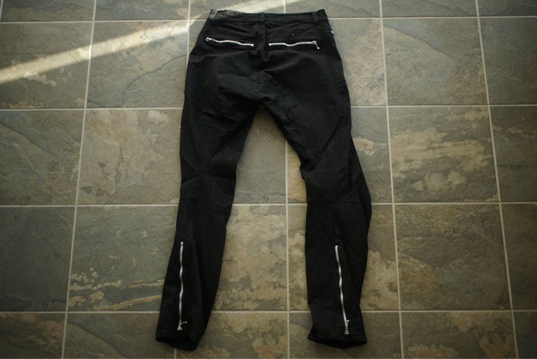 07aw junya watanabe man 縮絨 ライダー ナイロン パンツ