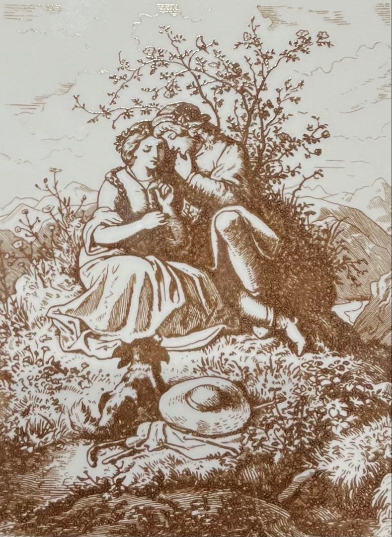 Meissen マイセン /※限定品 ルートヴィヒ・リヒター　レリーフ　陶板