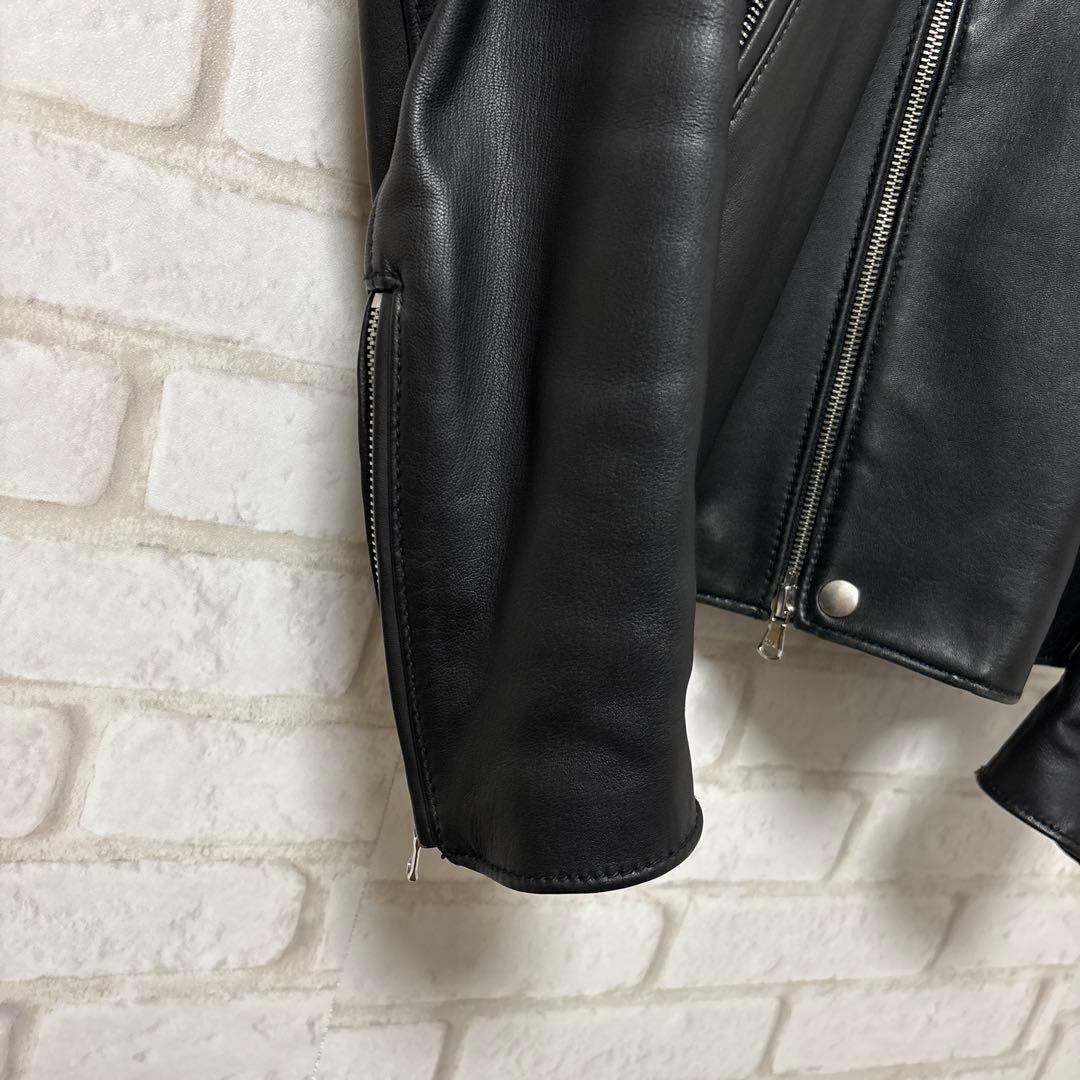 BEAUTY&YOUTH UNITED ARROWS 羊革　ライダースジャケット