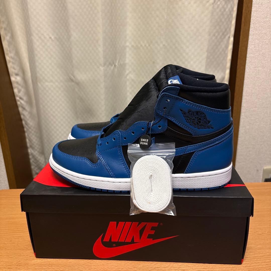 靴 AirJordan1RetroHighOG \"Dark Marina Blue\"