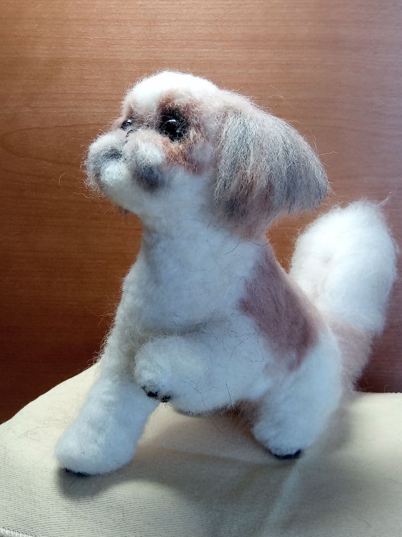 愛犬の羊毛フェルトオーダー制作・わんちゃん