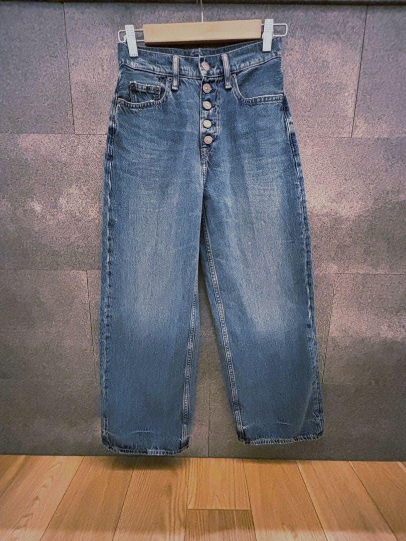 Polo Ralph Lauren ワイドレッグクロップドジーンズ