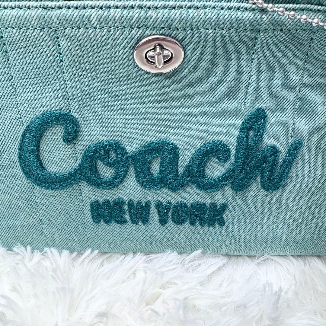 COACH コーチ カーゴ トート 2way バッグ グリーン CBG46