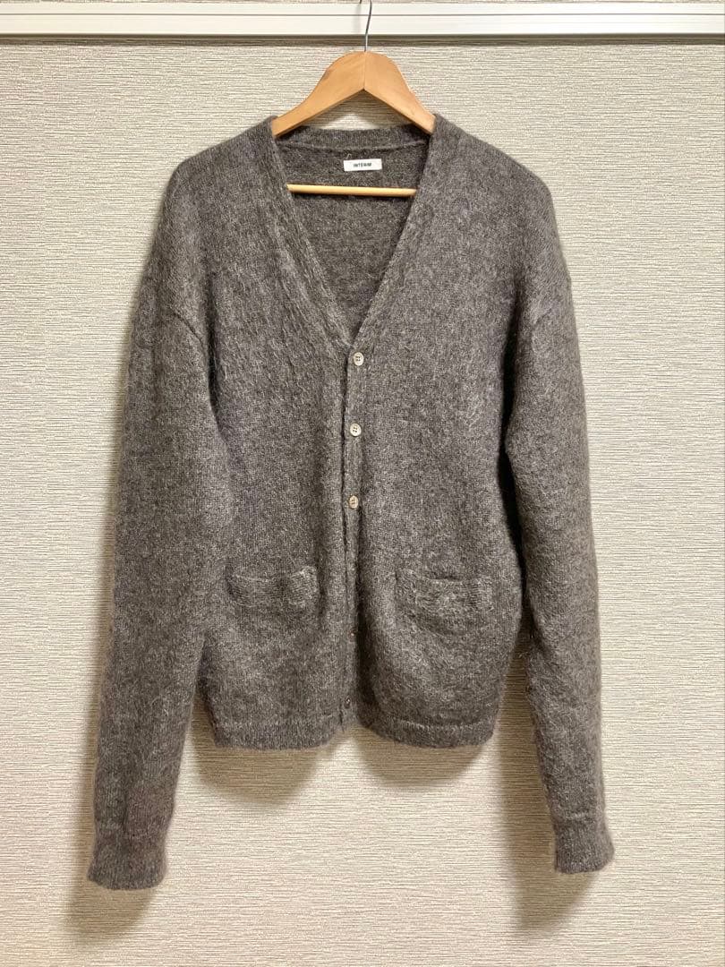 INTERIM インテリム MOHAIR CARDIGAN モヘアカーディガン