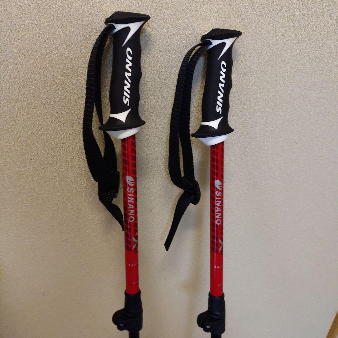 【週末セール】スキーセット　メンズ　サロモン155ブーツ27　シナノストック