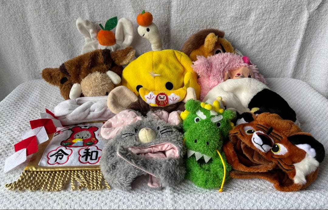 犬猫用　干支の被り物セット