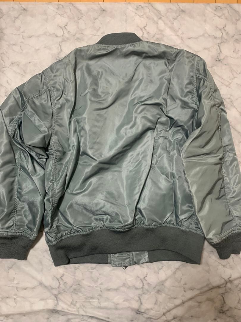 【美品】BEAUTY&YOUTH別注 AVIREX 66ナイロン MA-1 40