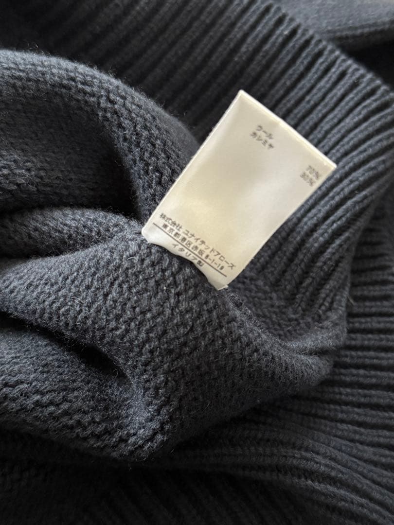 Blaminkブラミンク　ウール/カシミヤニット　チャンキーニット