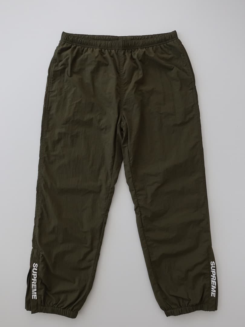 キムタク JONIO着 Supreme Warm Up Pant Olive L