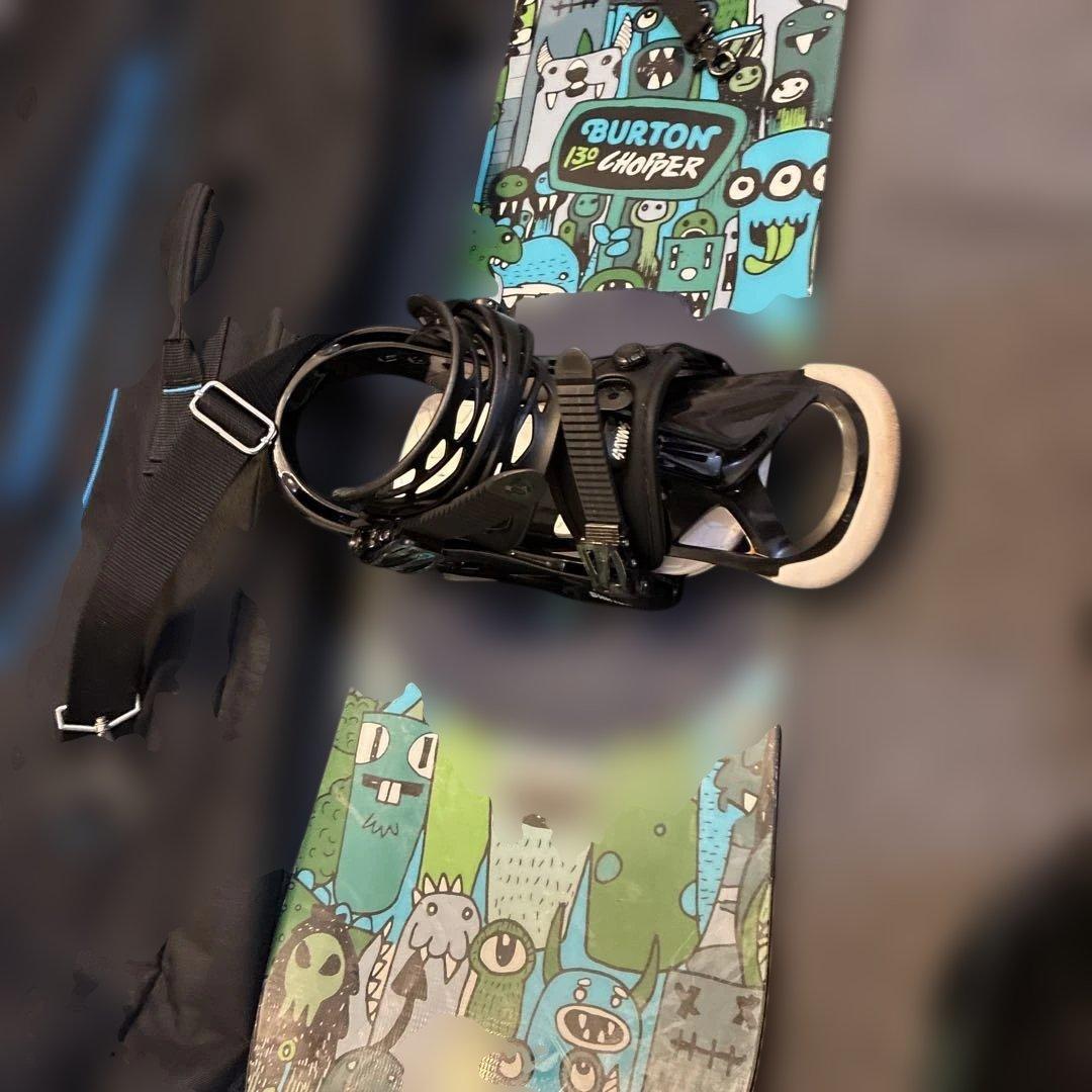 バートン　チョッパー 130センチ　フルスノーボードセット　ブーツ23.5