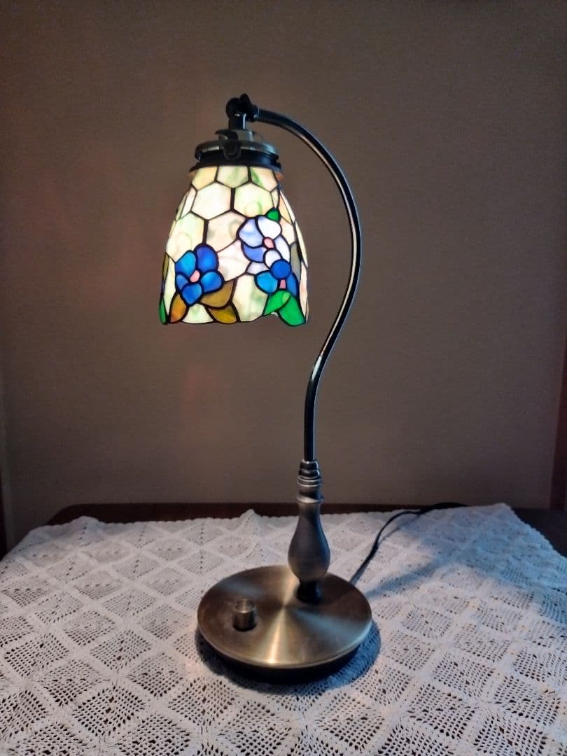 グースネックランプ　アップルブロッサム(ブルー)