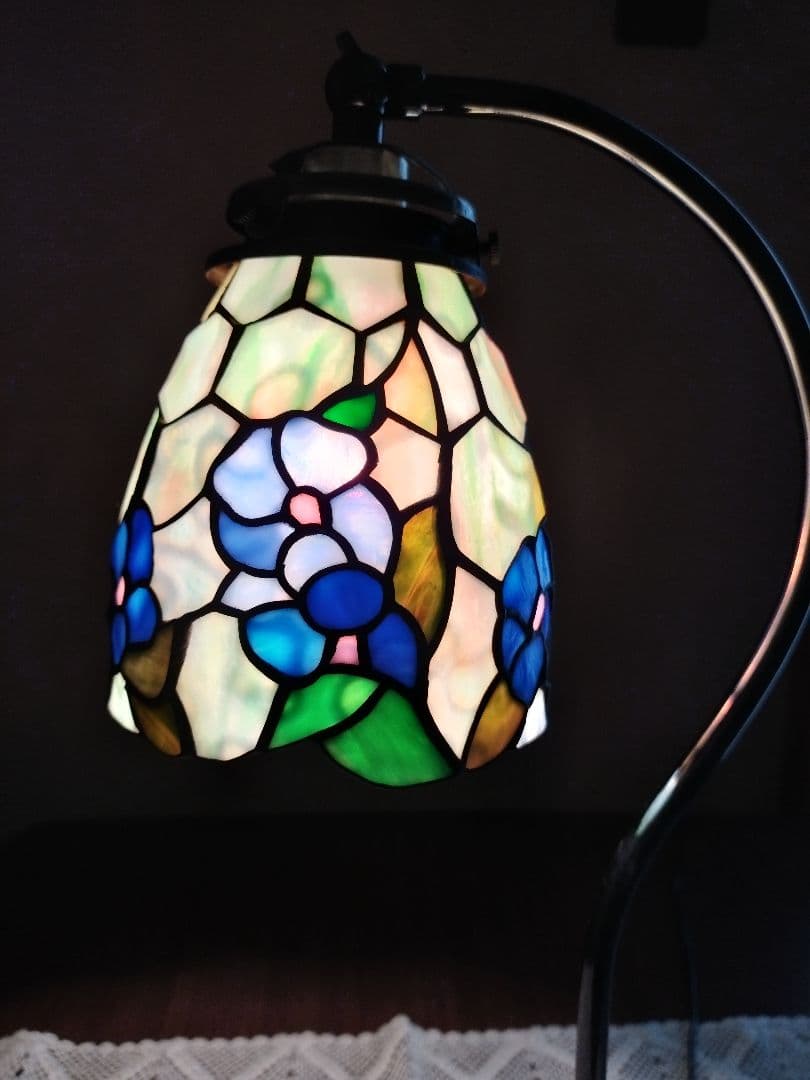 グースネックランプ　アップルブロッサム(ブルー)