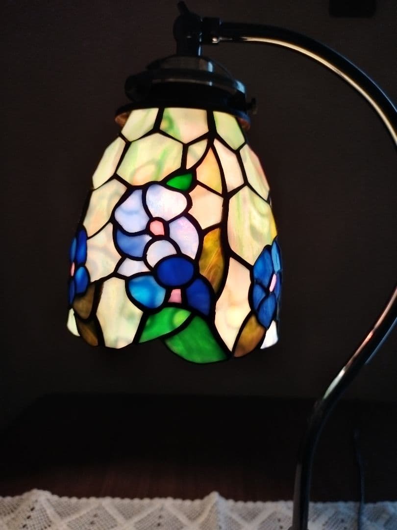 グースネックランプ　アップルブロッサム(ブルー)