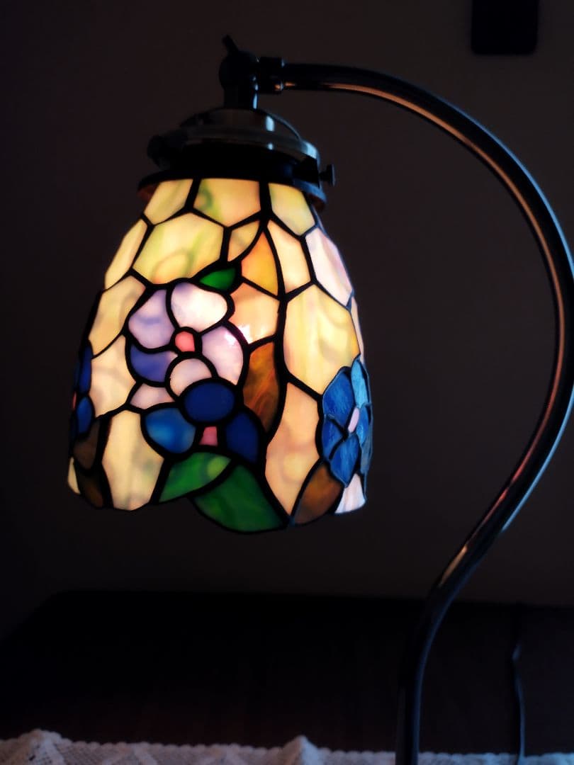 グースネックランプ　アップルブロッサム(ブルー)