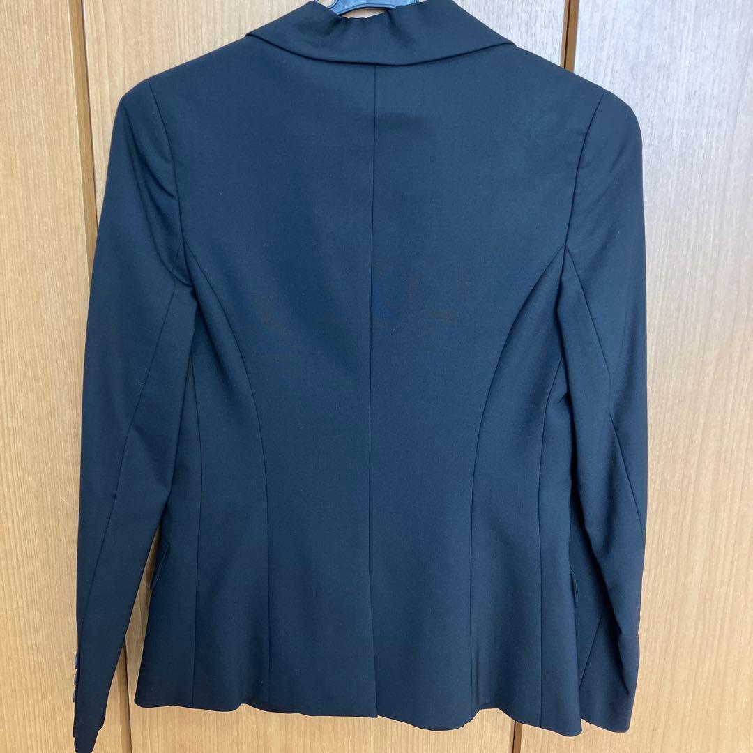 ブラックパンツスーツ上下