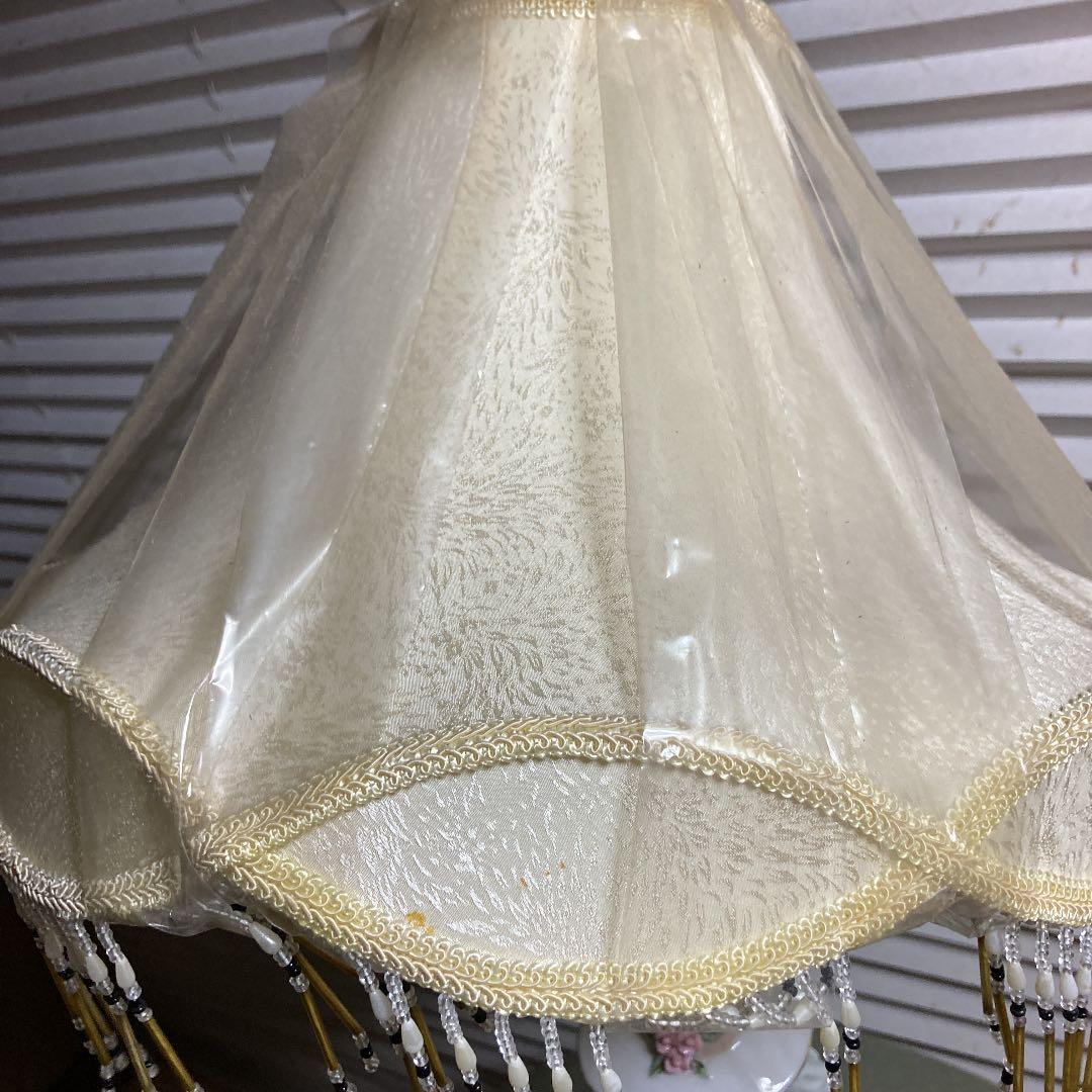 未使用ElegantCollectionアンティークなライトスタンド貴婦人の散歩