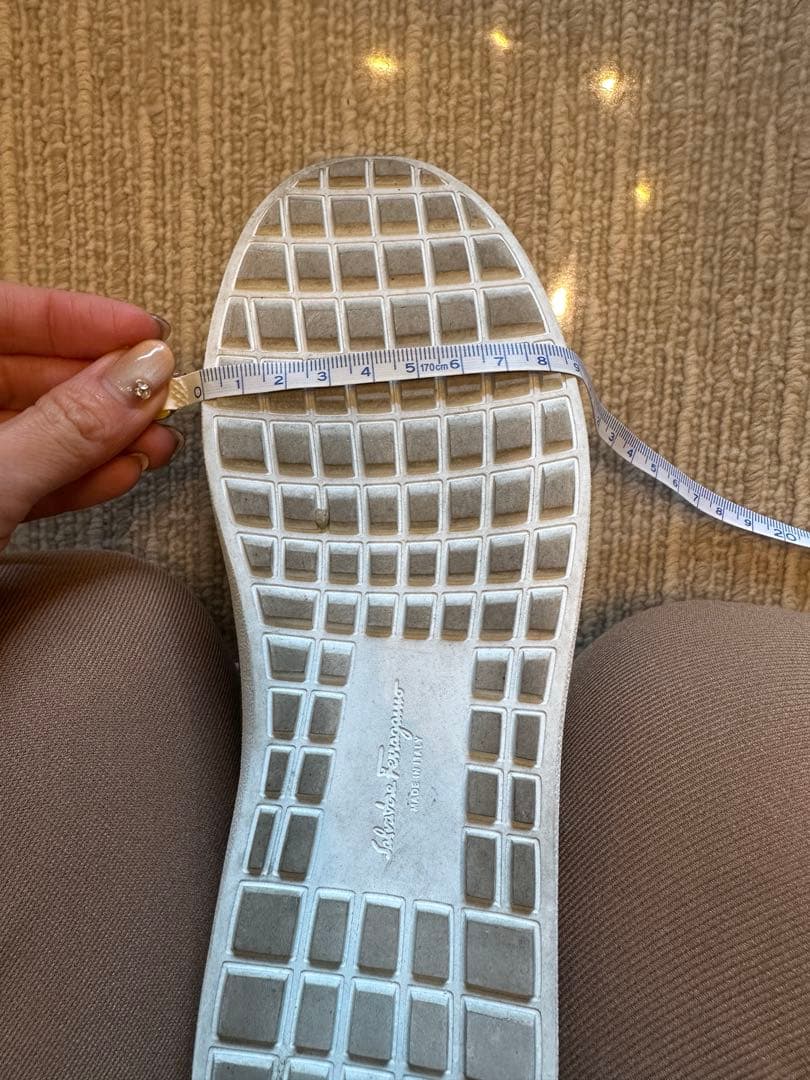 Salvatore Ferragamo レザースニーカー
