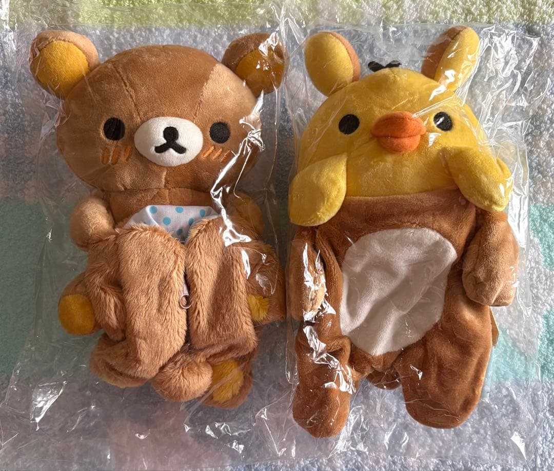 【匿名配送】リラックマ じつはきぐるみなんですよ リラックマ•キイロイトリ