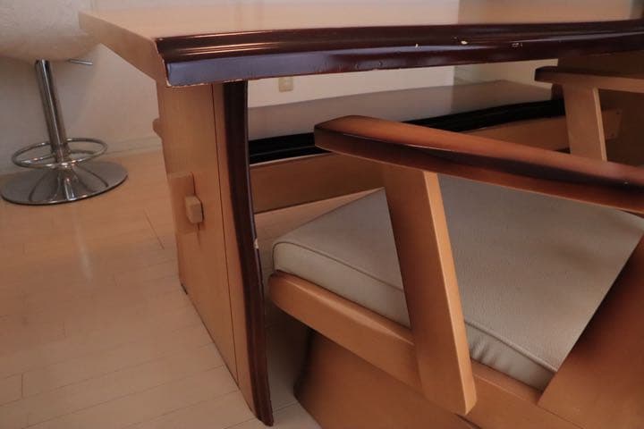 【テーブルのみ】ダイニングテーブル　4人掛け