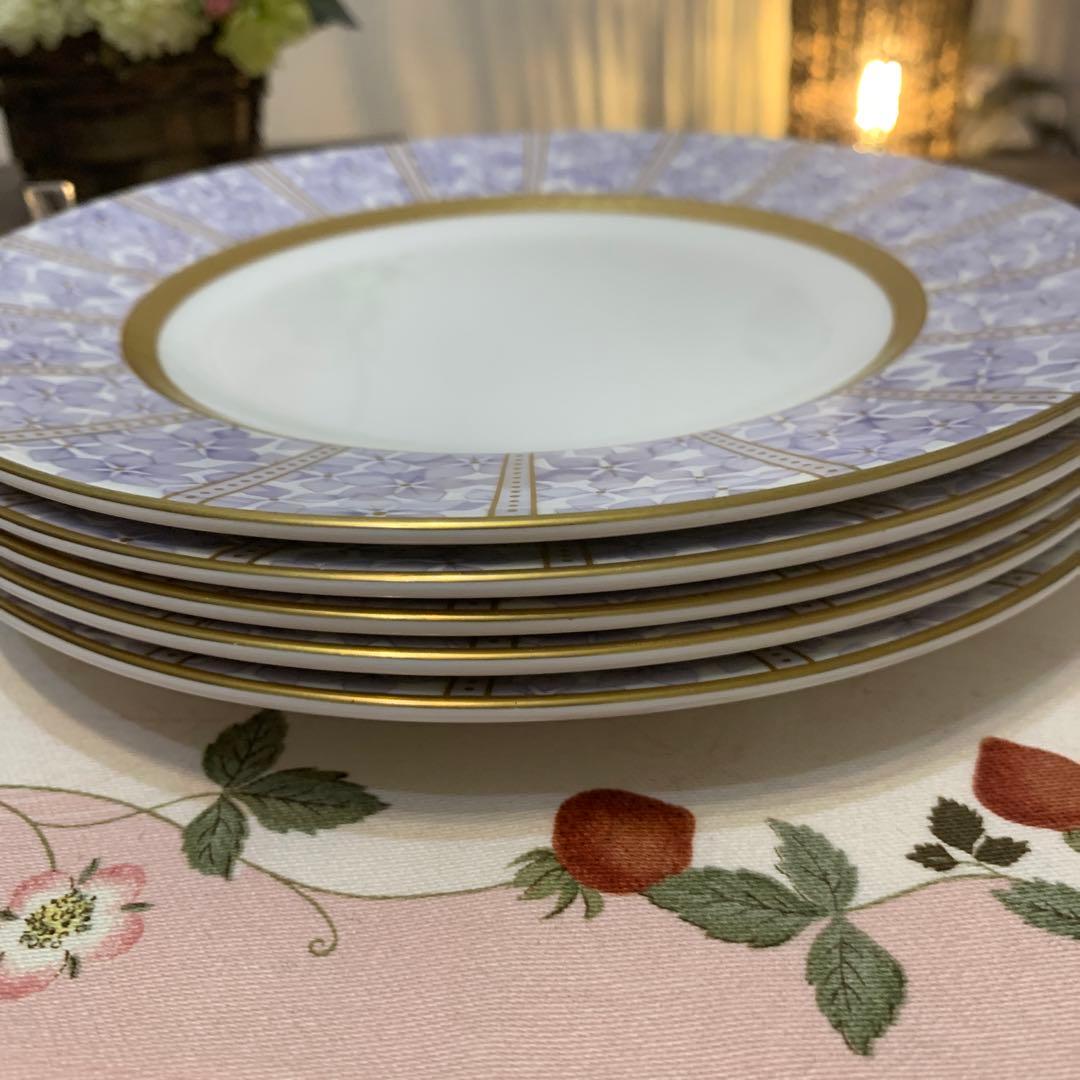 希少　ウェッジウッド アメジスト　20.5cm デザートプレート　2枚