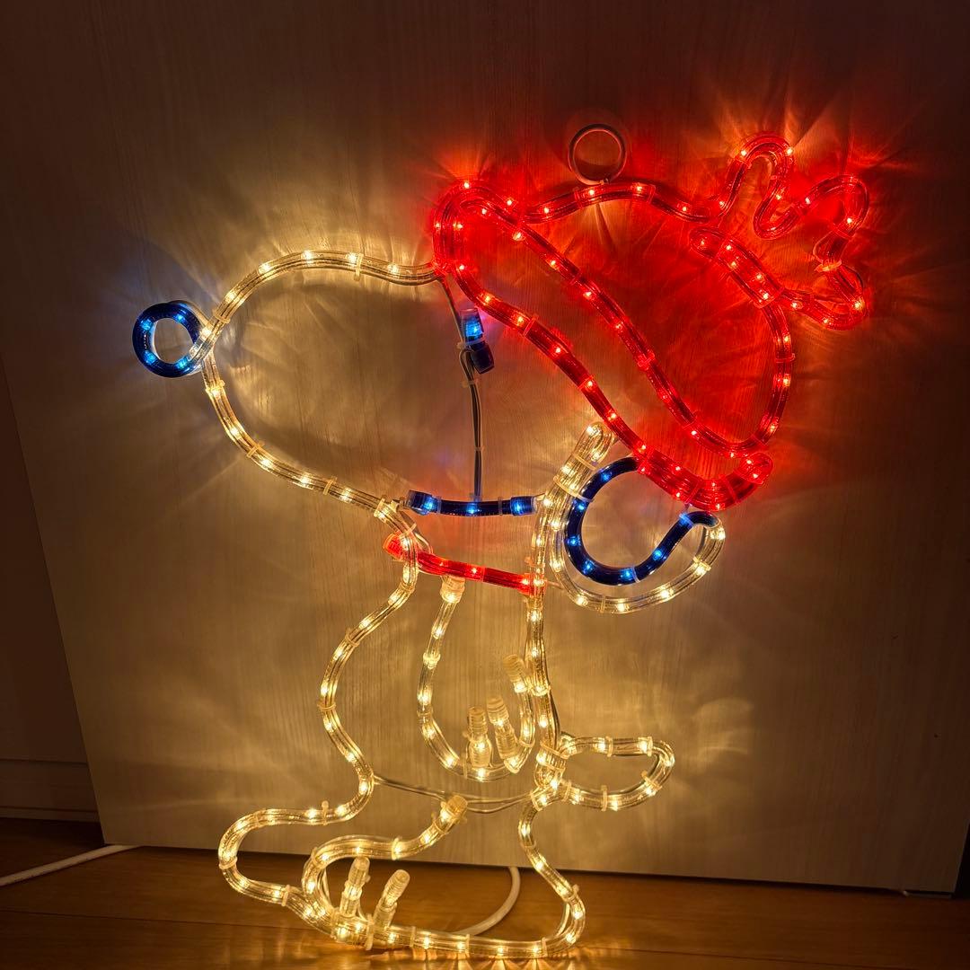 スヌーピー デコライト イルミネーション ライト レア SNOOPY