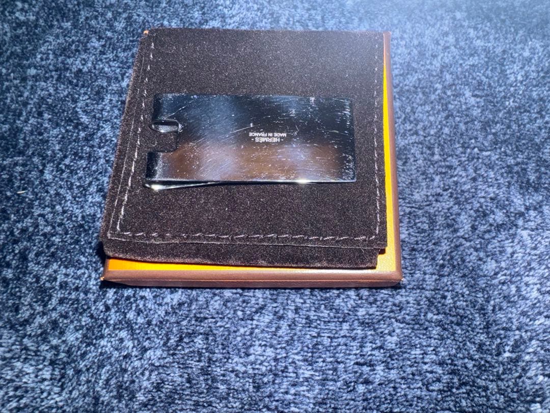 HERMES マネークリップ シルバー