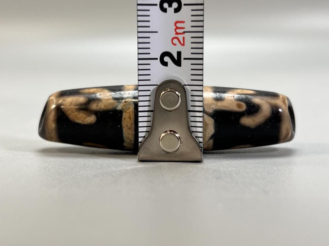 チベット天珠石 三眼天珠 美品　天然石　鉱物　風水　開運