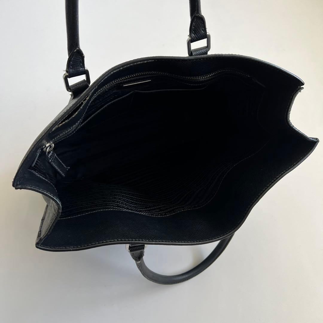 バッグ PRADA SAFFIANO LEATHER TOTE HAND BAG